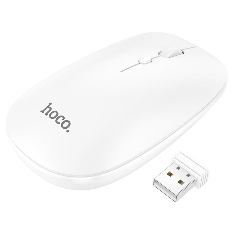 Mouse modo dual, conexión 2.4G/BT v3.0 Hoco GM15