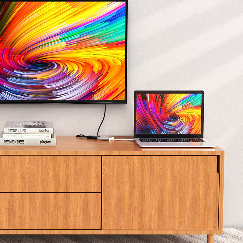 Adaptador  USB-C  a HDMI+ Usb Hoco HB14