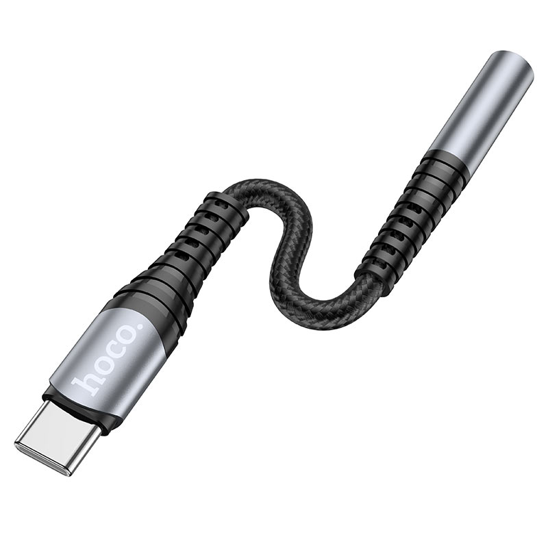Adaptador de audio Tipo-C a auxiliar 3.5 Hoco LS33