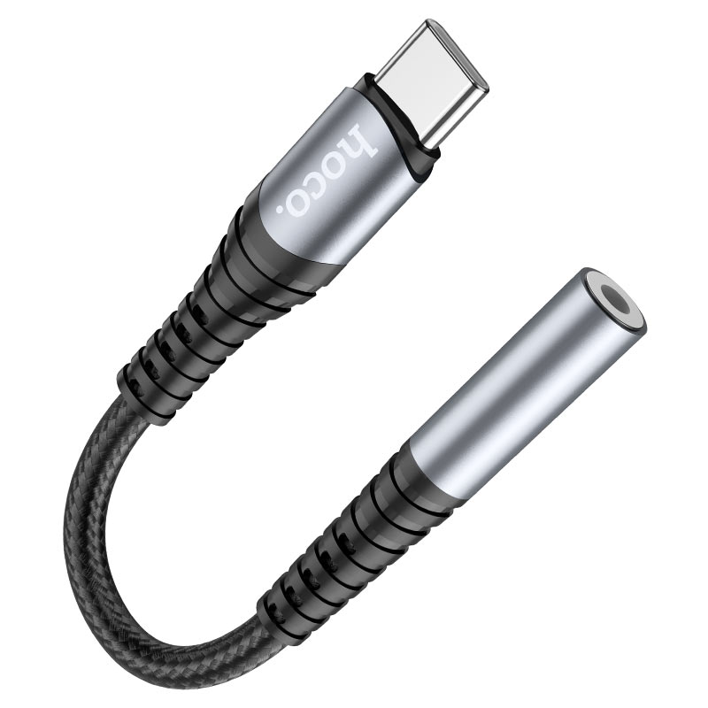 Adaptador de audio Tipo-C a auxiliar 3.5 Hoco LS33