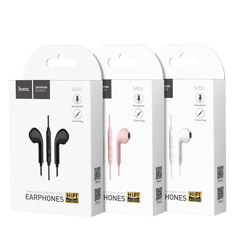 Audífono manos libres 3.5mm Hoco M55