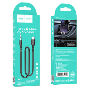 Cable Hoco UPA17 Type-C to 3.5mm  audio AUX
