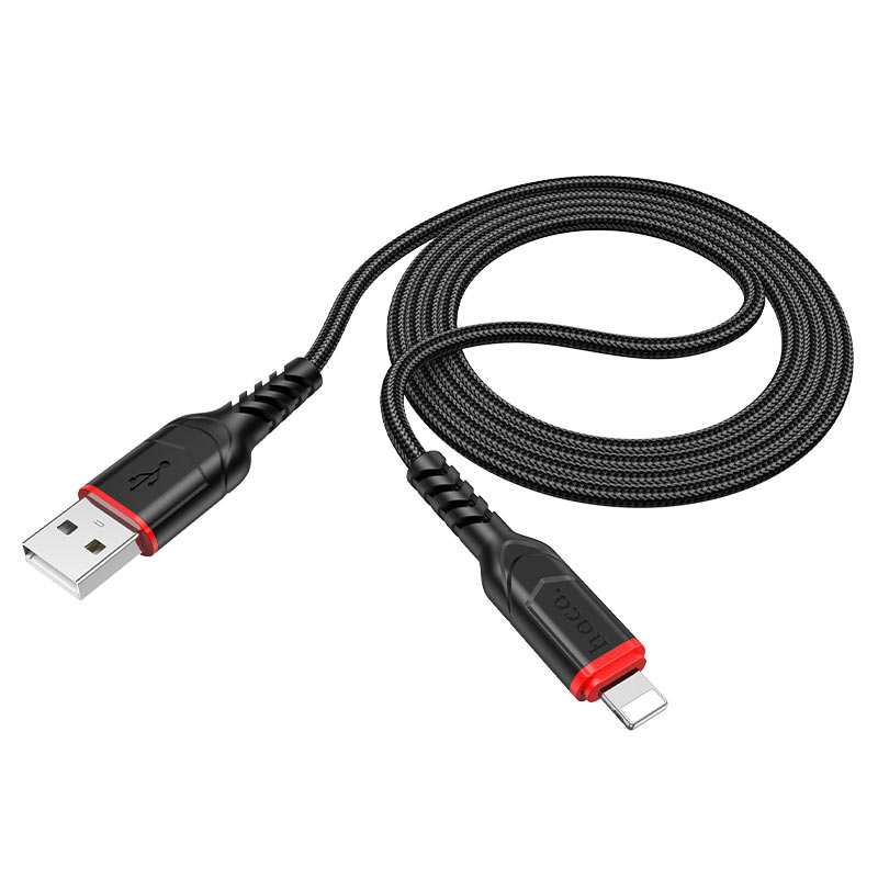 Cable USB a LIGHTNING 2mt reforzado Hoco X59