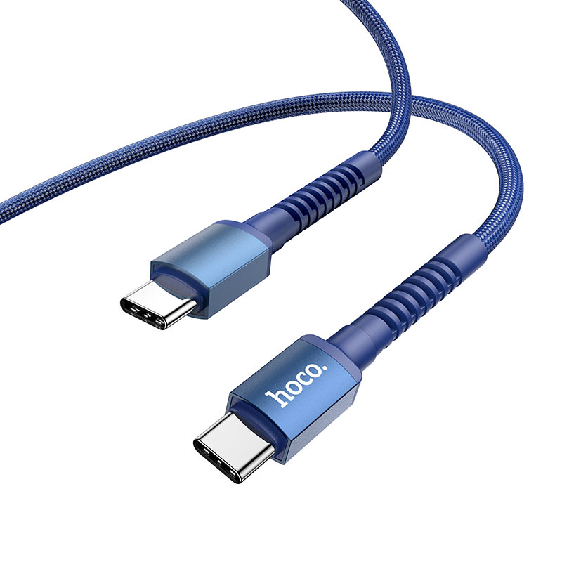 Cable Hoco X71 60W  USB-C acordonado