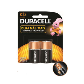 Pila Duracell Alcalina C2 1.5V
