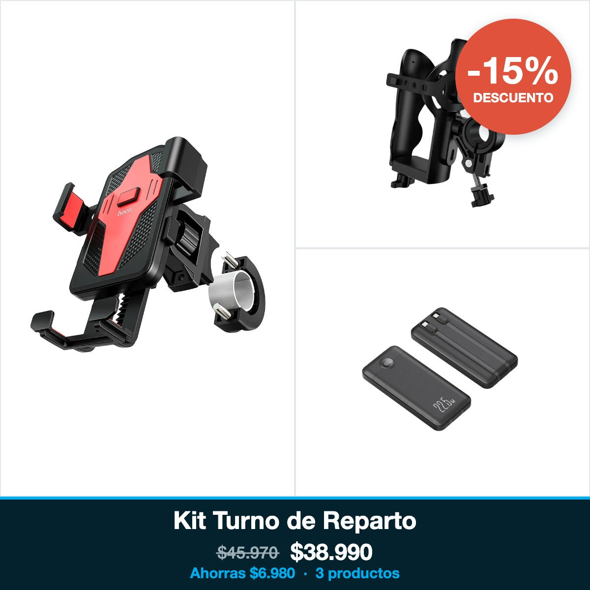 Kit Turno de Reparto — 15% de descuento, ahorras $6.980