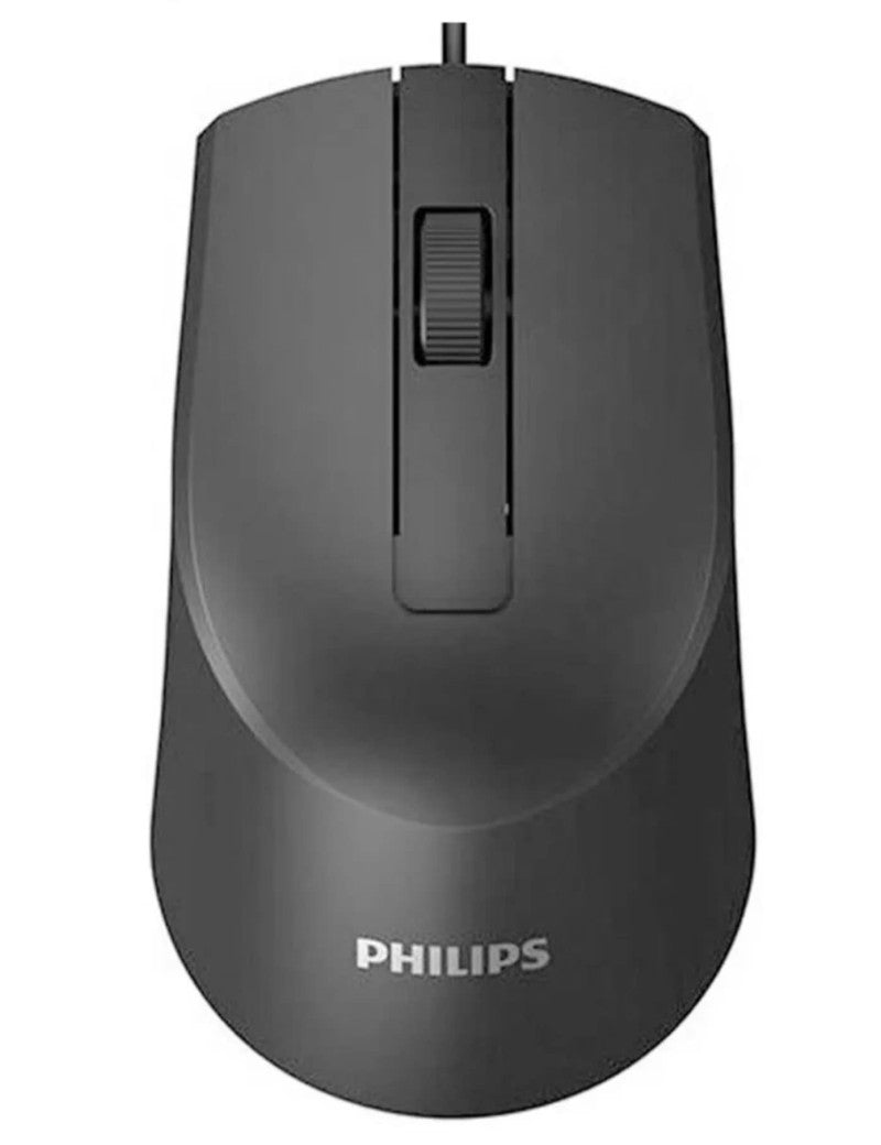 Mouse Philips alámbrico entrada Usb M104