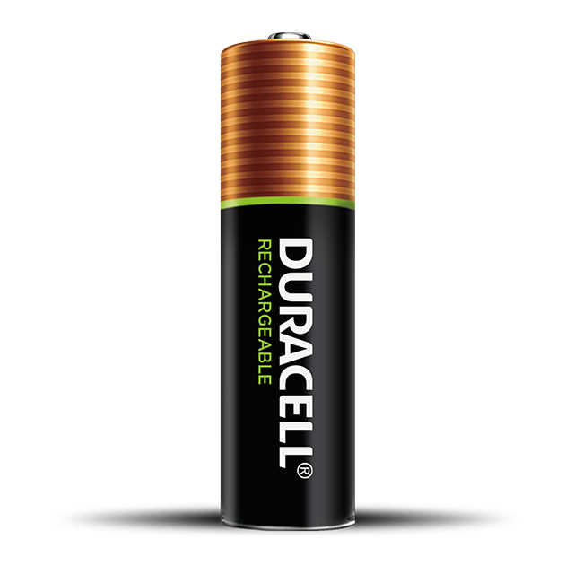 Pila Recargables NiMH Duracell  AA 2 1.2v 2500mAH