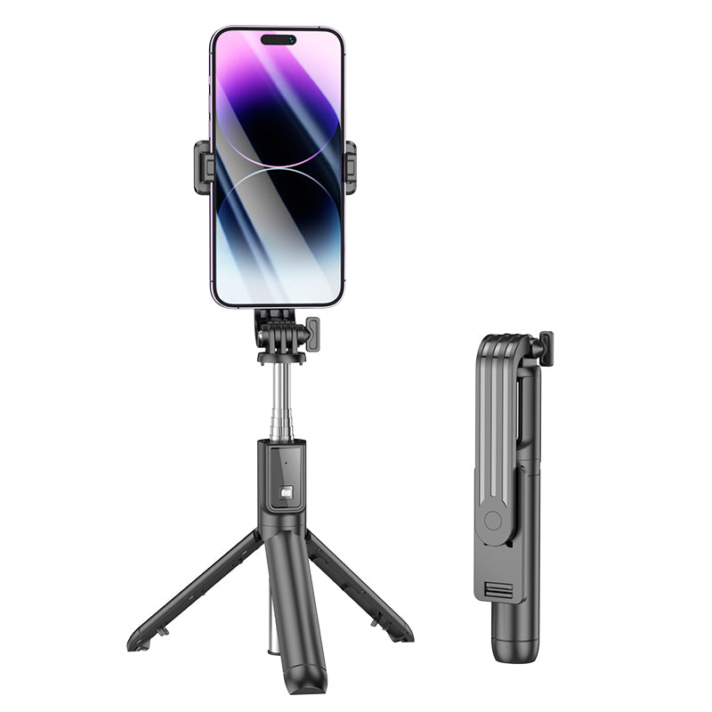Baston Selfie  Stick-Trípode Horizontal y vertical Borofone BY11