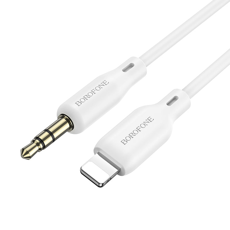 Cable De Audio Borofone Bl18 Jack  3,5mm a LIGHTNING