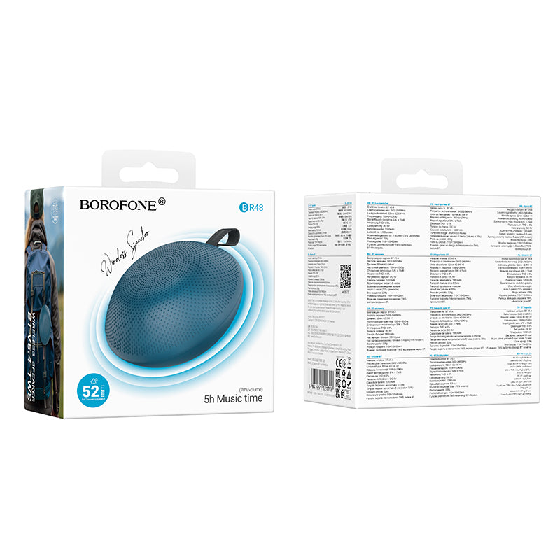 Parlante Bluetooth V5.4 Borofone BR48 azul