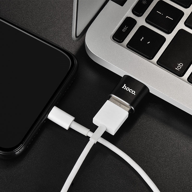 Adaptador convertidor Hoco UA5 USB-C a USB
