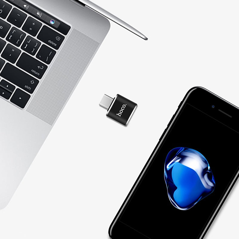 Adaptador convertidor Hoco UA5 USB-C a USB