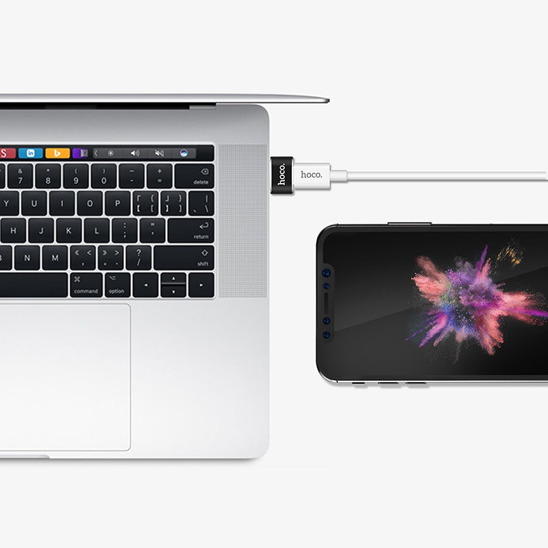 Adaptador convertidor USB A USB-C Hoco UA6