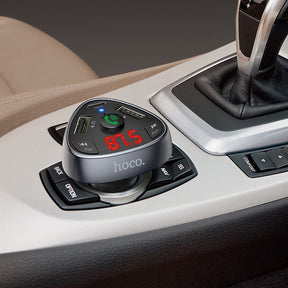 Cargador de auto Hoco E51 receptor y transmisor Bluetooth