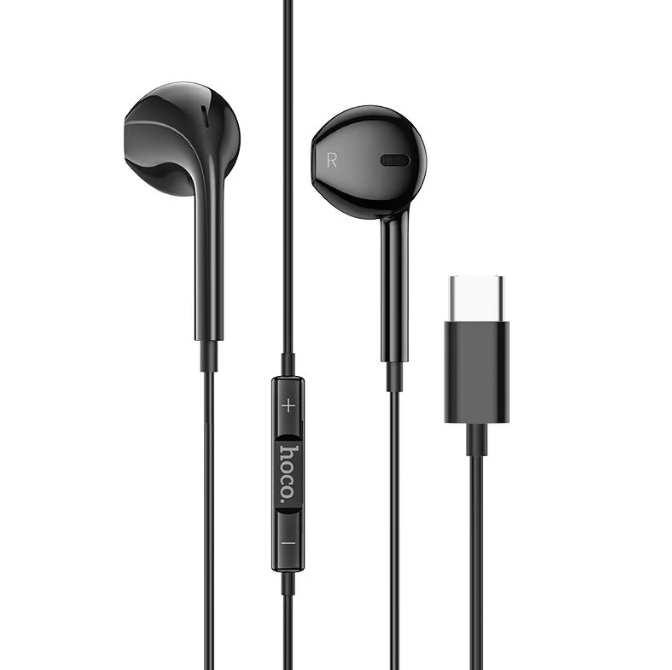 Audífono Alambrico USB-C manos libres Hoco M101