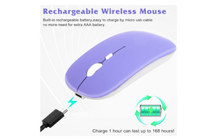 Kit de Teclado y mouse Bluetooth 10 pulgadas