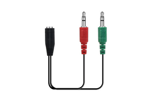 Cable de audio 3.5mm hembra 3.5mm macho splitter Ulink