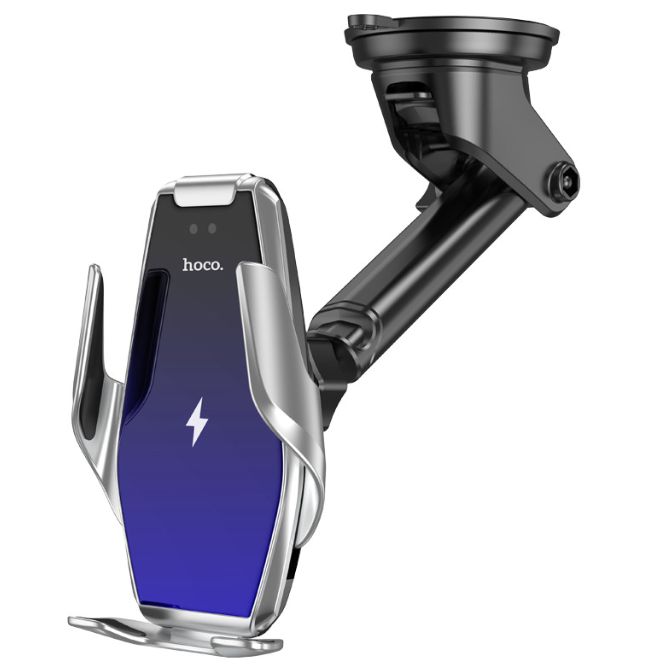 Soporte de auto con carga inalámbrica 15W Hoco S14