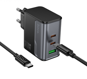 Cargador USB-C  a USB-C  PD 70W QC3.0 Hoco CS75A