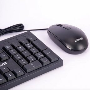 Combo de Teclado y Mouse Alambrico USB MAXELL WRKBC-10