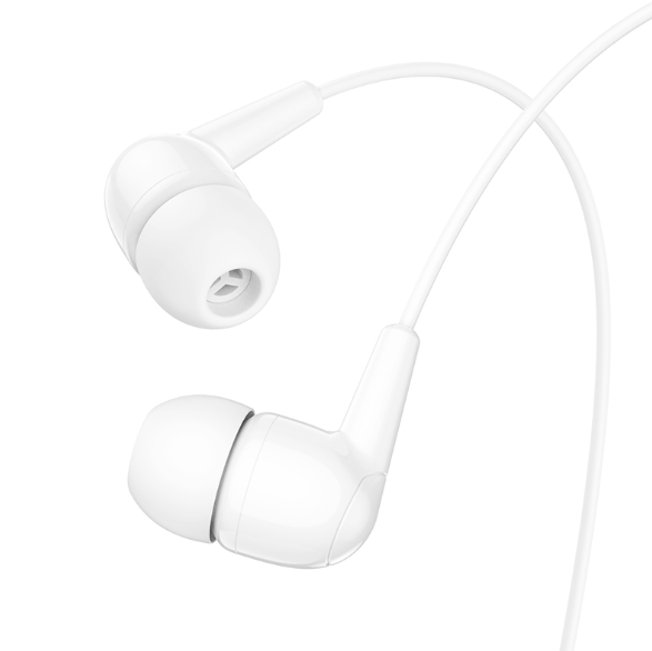 Audifono con cable USB-C Hoco M97 - Blanco
