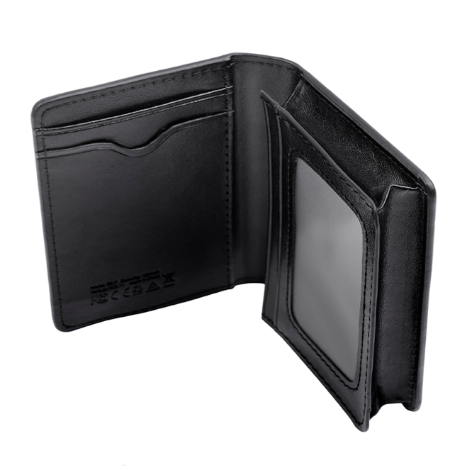 Tarjetero inteligente GPS carga inalambrica Hoco E91F