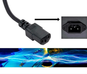 Cable de poder para PC  1,8mts Aoweixun