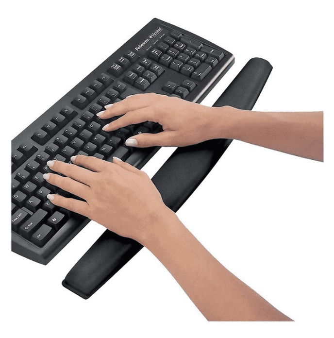 Mouse pad apoya muñeca diseño ergonómico Ultra Technology