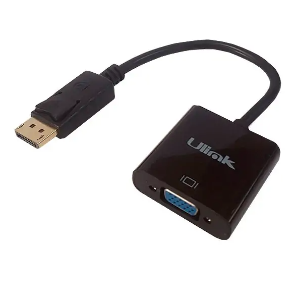 Conversor  De Video Display Port Macho A VGA Hembra Ulink