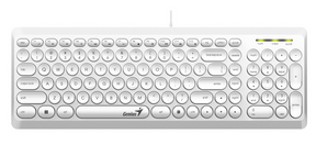 Teclado con cable  Genius Slim Star Q200