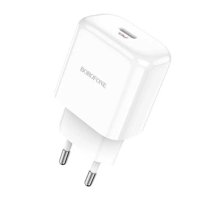 Cargador de pared USB-C 20W  Borofone BA81A New Upgrade