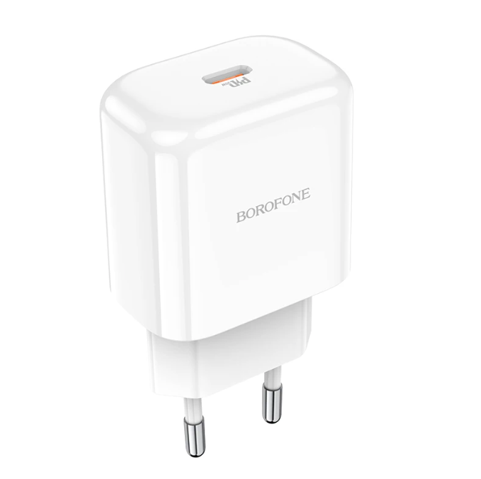 Cargador de pared USB-C 20W  Borofone BA81A New Upgrade
