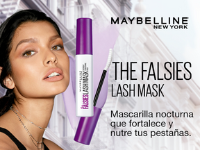 Máscara de pestañas Maybelline máscara de levantamiento de pestañas