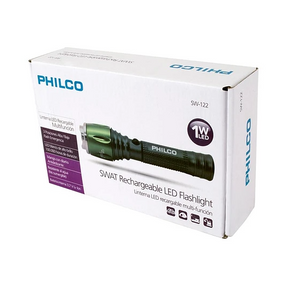 Linterna LED  Recargable Multifunción Philco SW122