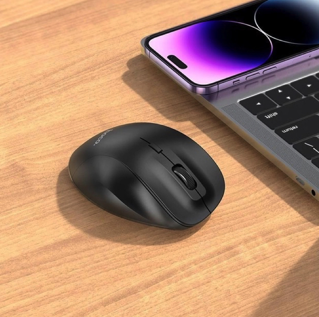 Mouse inalámbrico dual 2.4G y Bluetooth 5.2 Hoco GM24