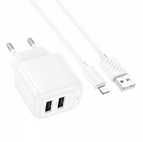 Cargador Hoco CS51A Lighting dual USB