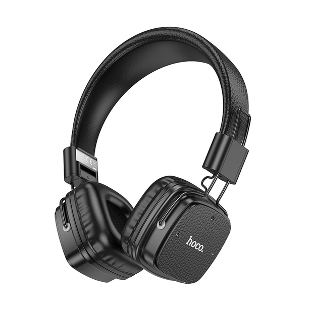 Audifono inalambrico  28hrs Play Time Hoco W56 negro