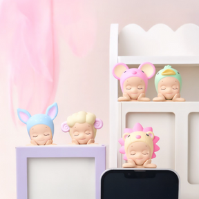 Pack de 4 Mini figuras Sonny Angel Hippers de coleccion