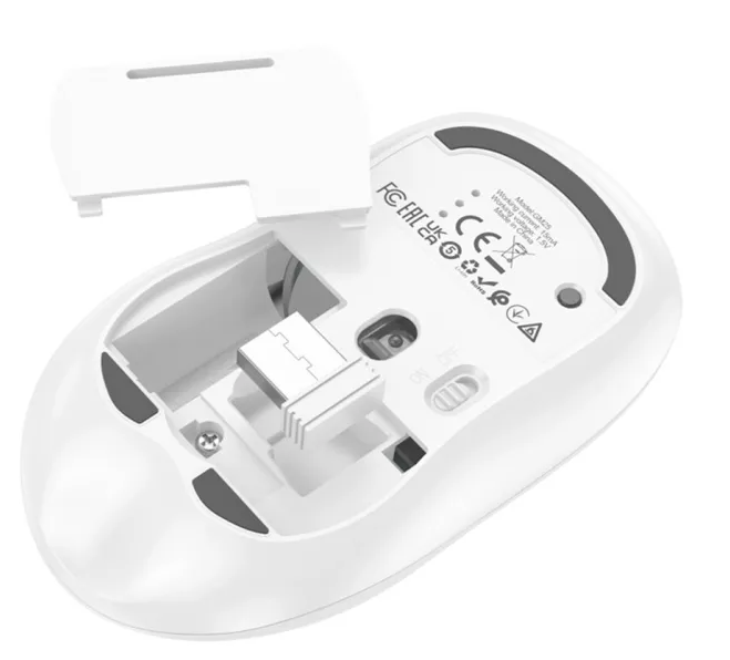 Mouse inalámbrico de doble modo USB Y Bluetooth Hoco GM25