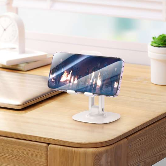 Soporte para celular plegable Hoco HD6 blanco