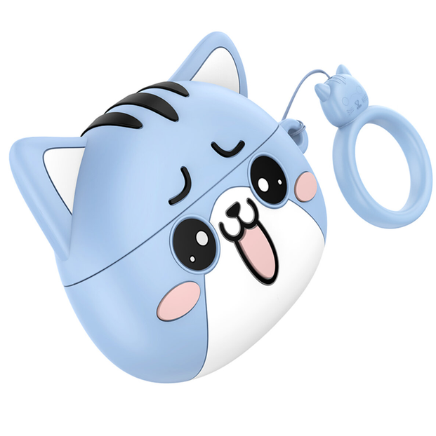 Audífonos inalámbricos Hoco EW48 Bluetooth funda protectora gatito