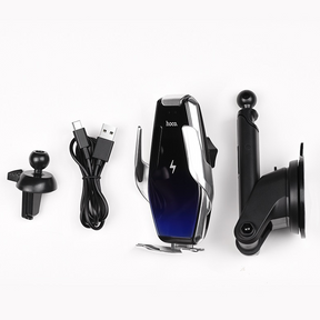 Soporte de auto con carga inalámbrica 15W Hoco S14