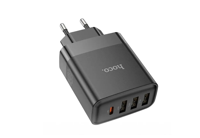 Cargador de pared 45W QC3.0 Fast Charger 4 puertos Hoco C127A