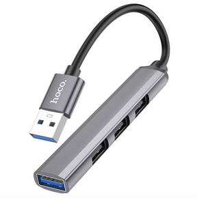 Adaptador Hub USB 3.0  a USB 4 en 1 Hoco HB26