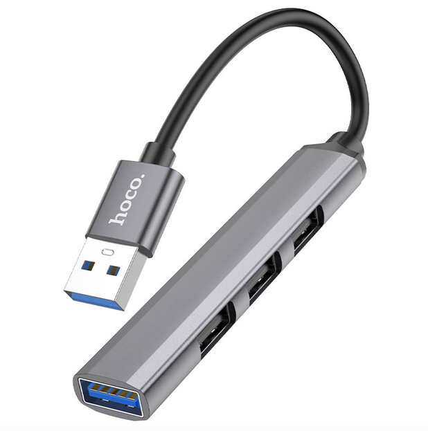 Adaptador Hub USB 3.0  a USB 4 en 1 Hoco HB26