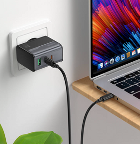 Cargador USB-C  a USB-C  PD 70W QC3.0 Hoco CS75A