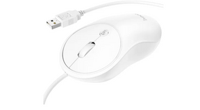 Mouse alambrico USB Hoco GM13 blanco