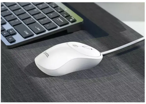 Mouse alambrico USB Hoco GM13 blanco