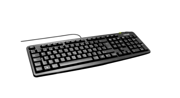 Teclado con cable USB ergonomico Maxell KB-90